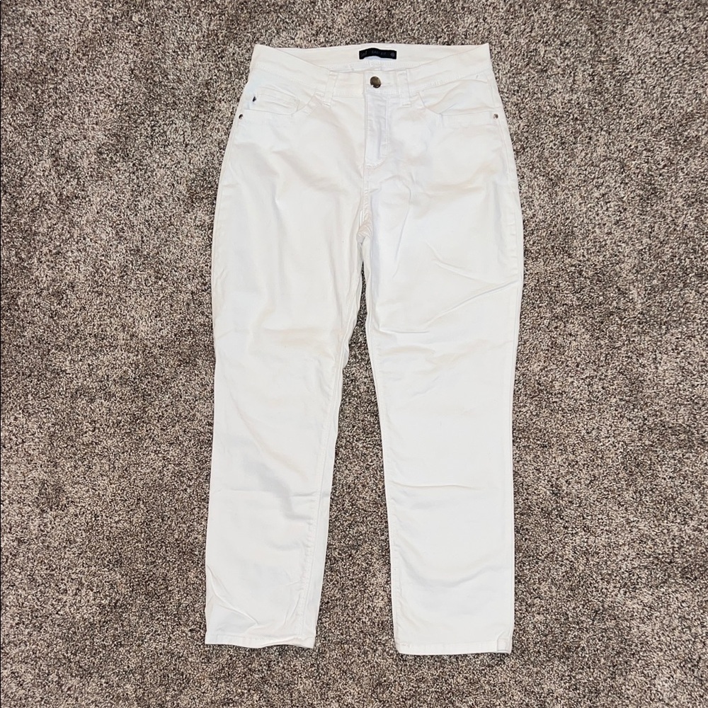 Women’s Lee Easy Fit White Pants